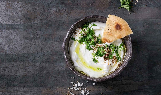 Labneh – Lebanese Cream Cheese Dip
