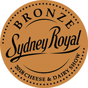 Sydney Royal Cheese & Dairy Awards 2018 Bronze Medal Winners