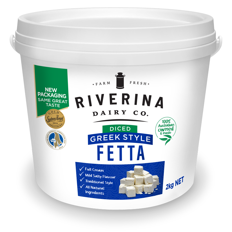 The Riverina Dairy diced Fetta