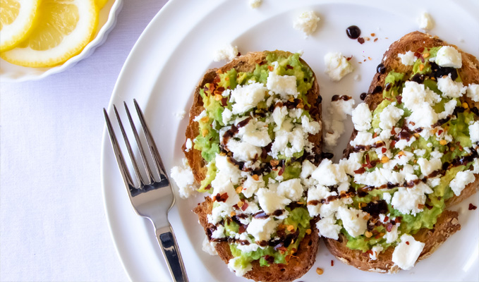 Riverina Dairy Smashed Avocado & Fetta