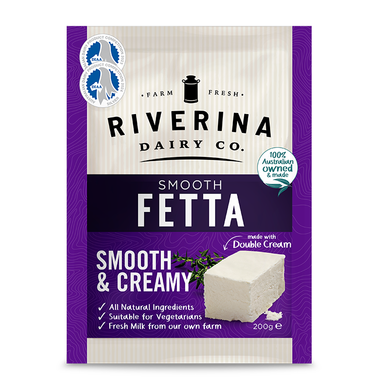 The Riverina Dairy Smooth Fetta - Full Cream Milk